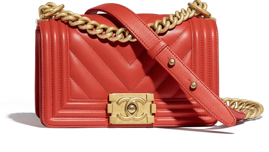 Bolso le boy chico rojo coleccion curcero 2019