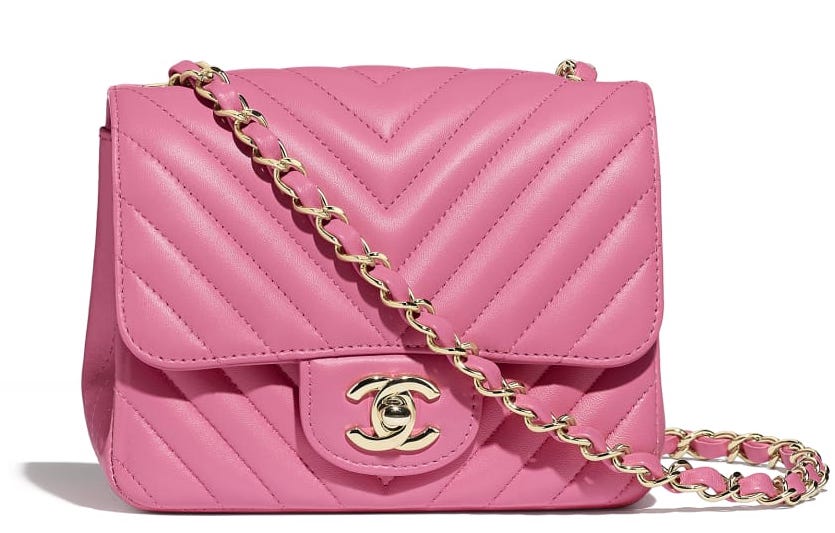 Bolso mini Chanel piel de cordero