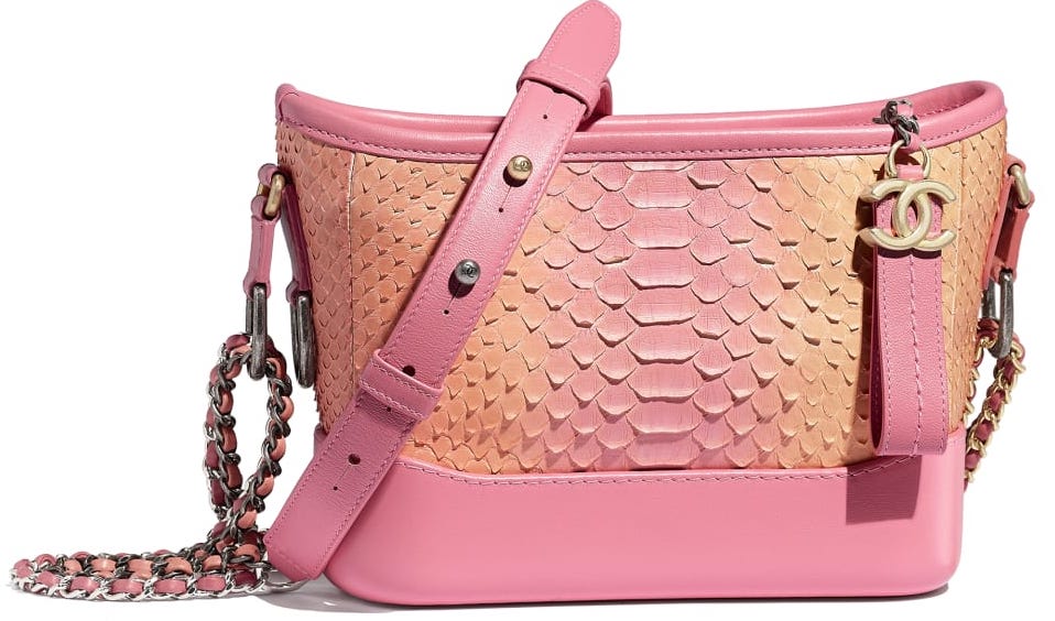 chanel-gabrielle-pitón-rosa