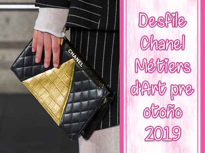 Desfile Chanel Métiers d'Art pre otoño 2019