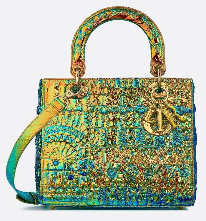 BOLSO LADY DIOR ART POR PAE WHITE