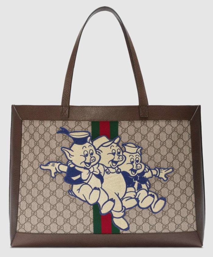 Bolso-Tote-Ophidia-con-GG-y-Tres-Cerditos