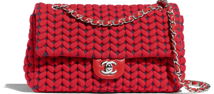 Bolso-chanel-2-55-lana-piel-de-ternera-rojo-verano-2019