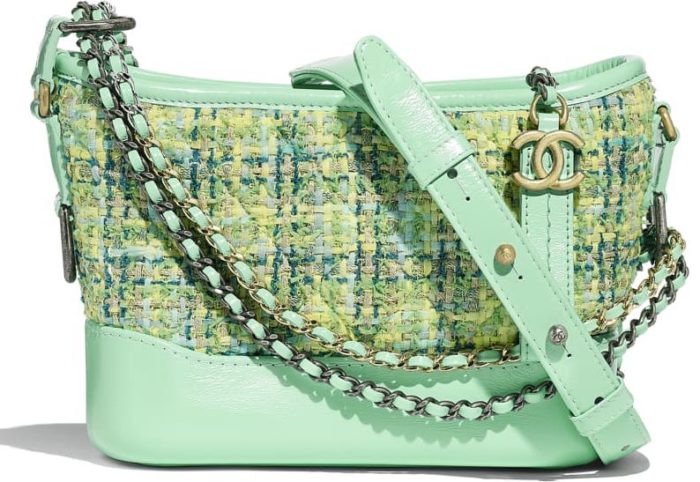 chanel-gabrielle-hobo-chico-tweed-verde