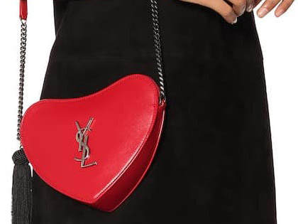 Bolso de corazón YSL
