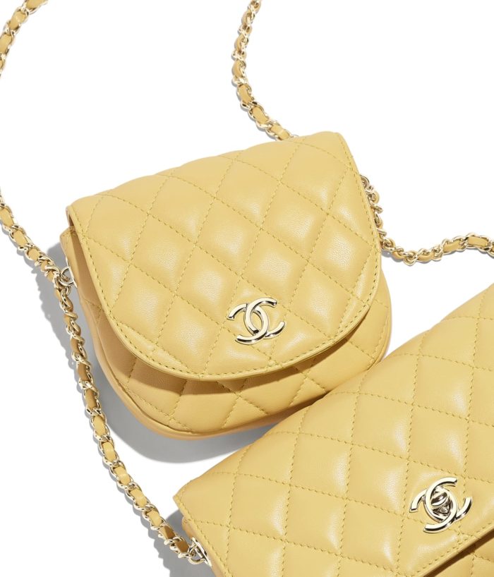 Chanel-Side-Pack amarillo