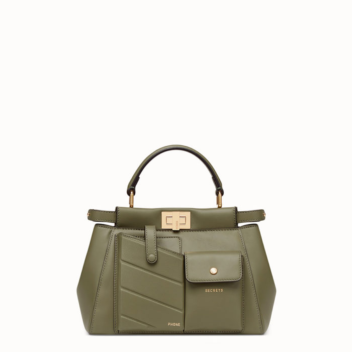 FENDI-PEEKABOO MINI POCKET-VERDE