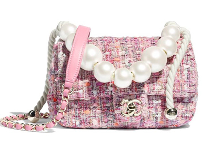Bolso Sac à Rabat con perlas