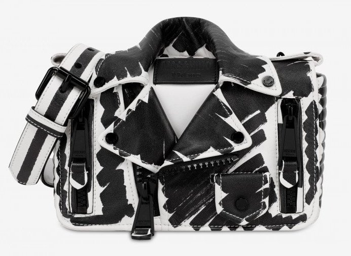 Bolso-biker-moschino-brushstroke