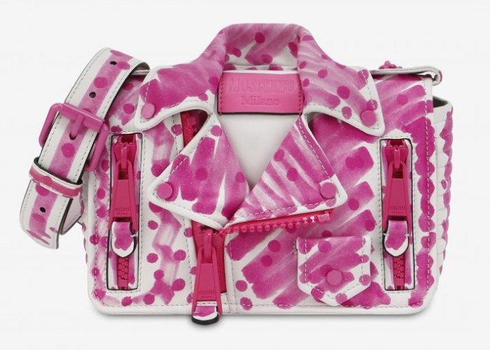 Bolso-biker-moschino-lunares-rosados