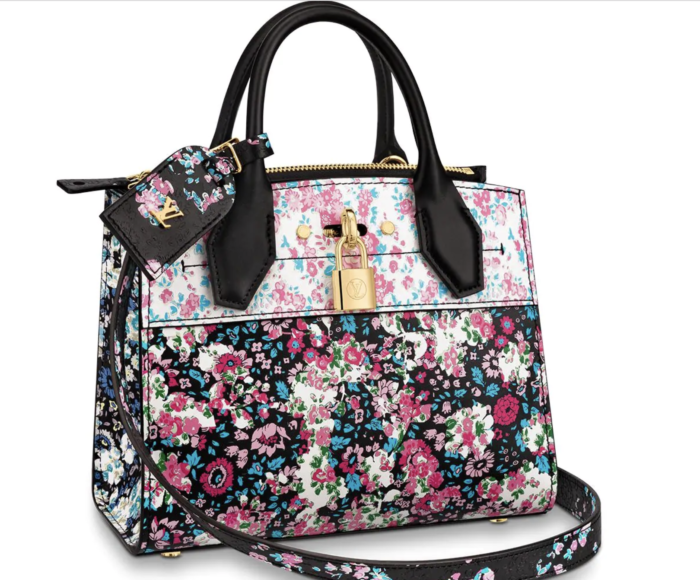 BOLSO-LOUIS-VUITTON-CITY STEAMER-MINI-MOTIVOS-FLORALES