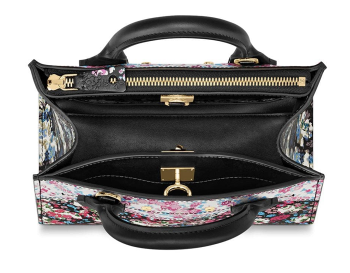 BOLSO-LOUIS-VUITTON-CITY STEAMER-MINI-MOTIVOS-FLORALES-INTERIOR