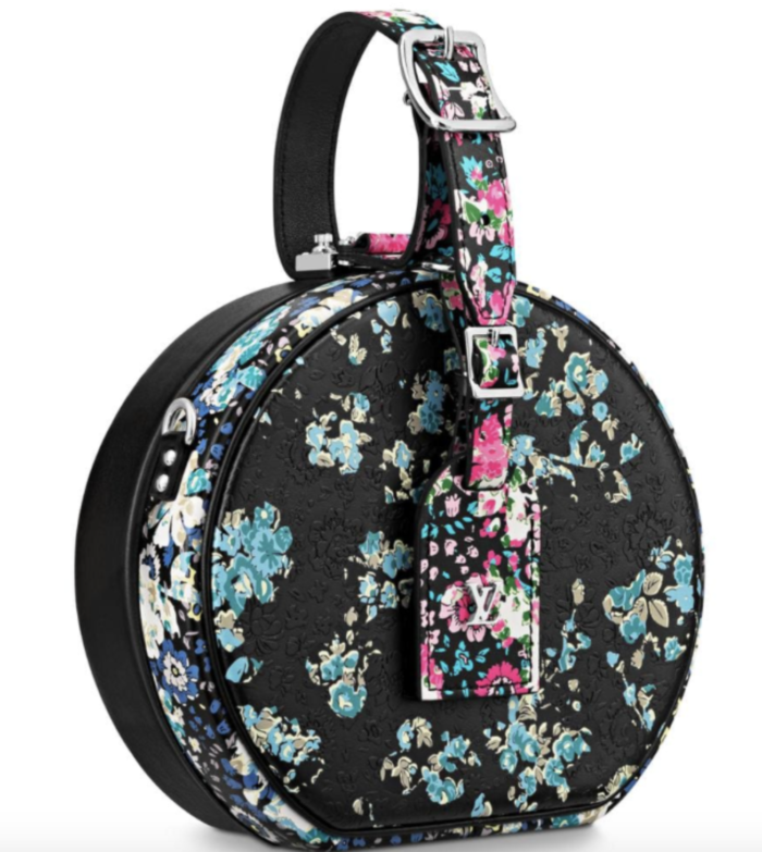 BOLSO-LOUIS-VUITTON-PETITE BOITE-CHAPEAU-MOTIVOS-FLORALES-COLECCIÓN-2019
