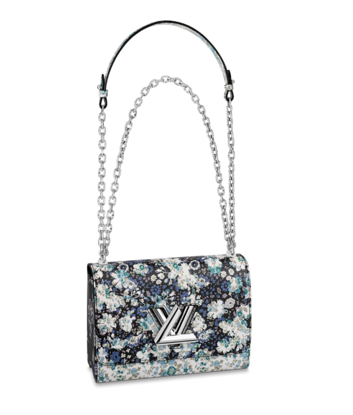 BOLSO-LOUIS-VUITTON-TWIST MM-MOTIVOS-FLORALES