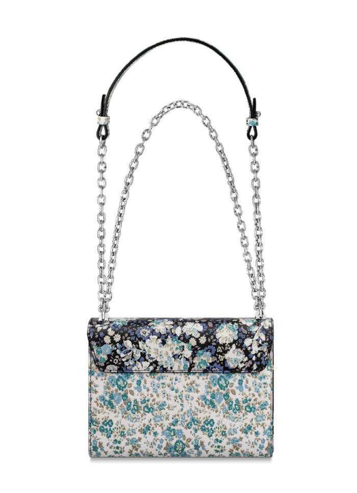 BOLSO-LOUIS-VUITTON-TWIST MM-MOTIVOS-FLORALES-PARTE-TRASERA