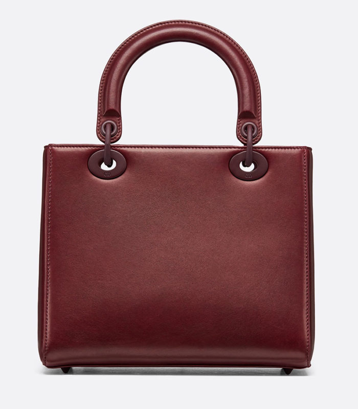 Bolso-Lady-Dior-vino-con-flores-boradadas-parte-tradera