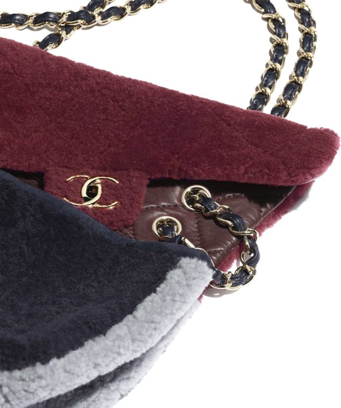 Chanel-clásico-burdeos-lana-detalles