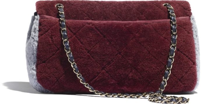 Chanel-clásico-burdeos-lana-parte-trasera