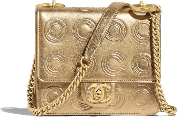 Chanel-bolso-dorado-CC-invierno-2019