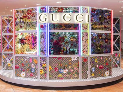 Conoce Gucci pin en Galeries Lafayette en Paris