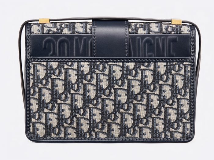 BOLSO DIOR 30 MONTAIGNE DIOR OBLIQUE-PARTE-TRASERA