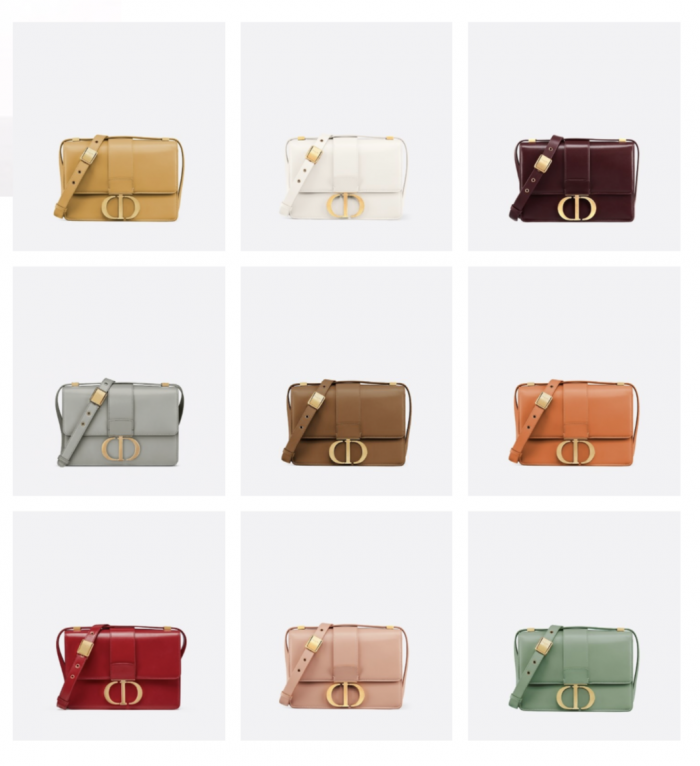 Bolso con solapa Bolso Dior 30 Montaigne de piel de becerro lisa