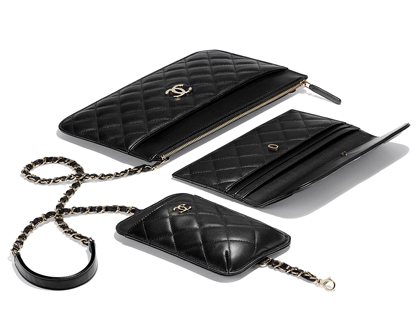 Clutch con cadena de Chanel