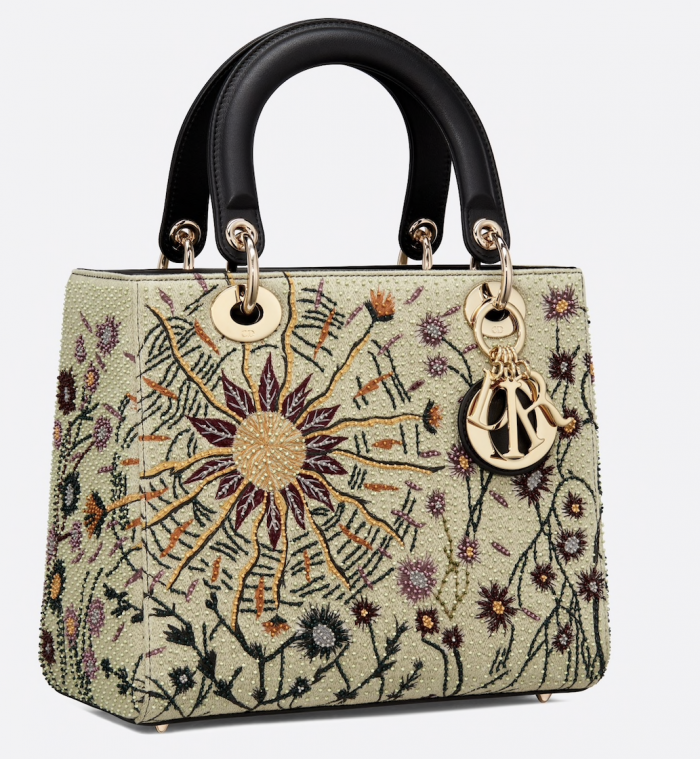 BOLSO LADY DIOR JARDIN DE MIDI