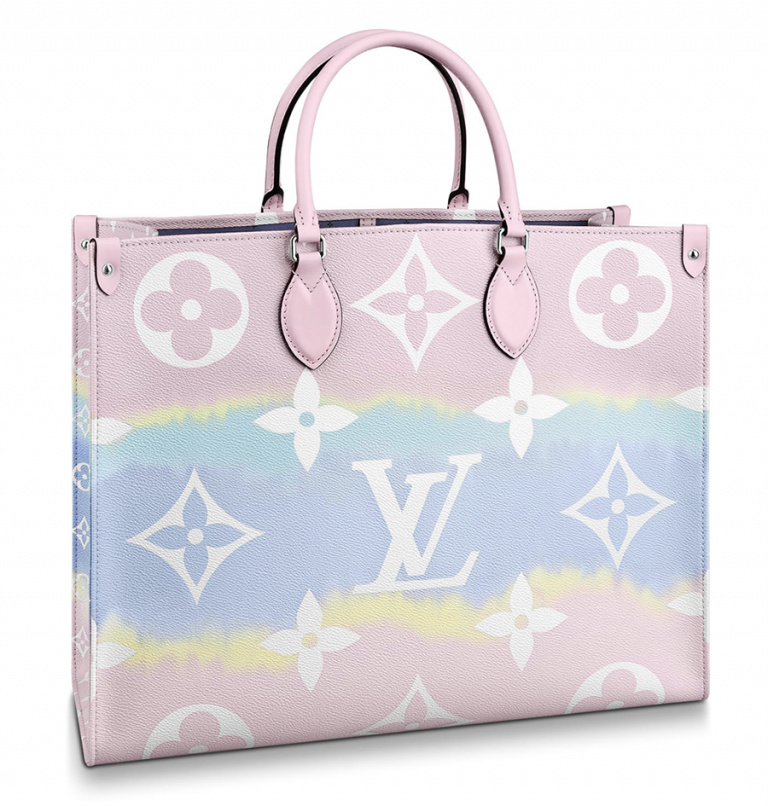 tory burch striped tote