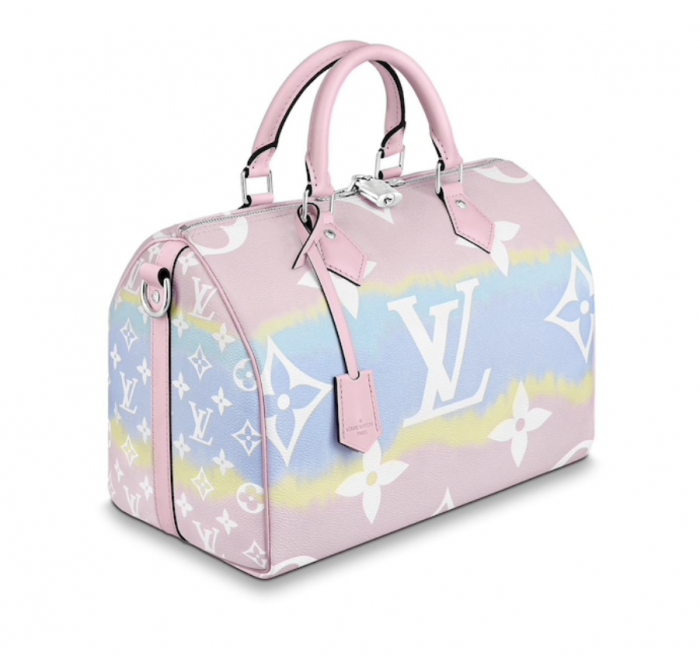 BOLSO-SPEEDY-LOUIS-VUITTON-COLECCIÓN-LV-ESCALE-COLOR-PASTEL-