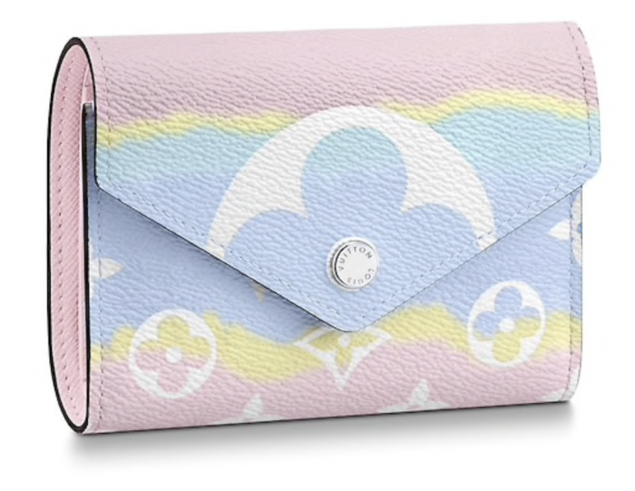 CARTERA VICTORINE LV ESCALE PASTELES