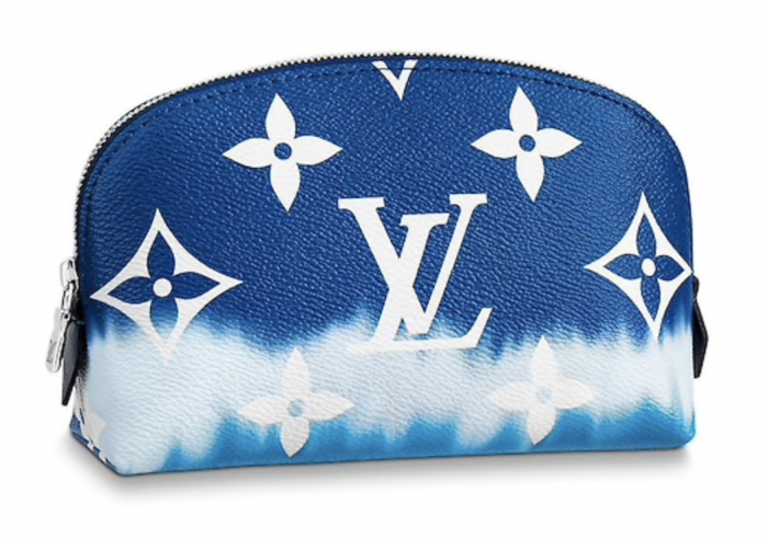 NECESER PARA COSMÉTICOS LV ESCALE AZUL