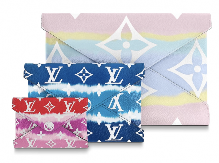 SET DE CARTERAS DE MANO LV ESCALE KIRIGAMI