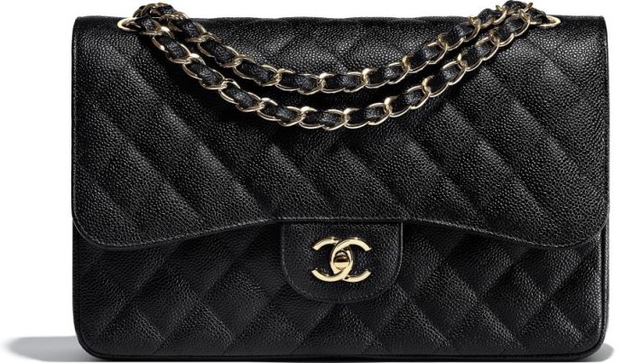 Piel Ternera Granulada Y Metal Dorado Negro, Bolso Grande — Moda CHANEL | ecidevelopment.com