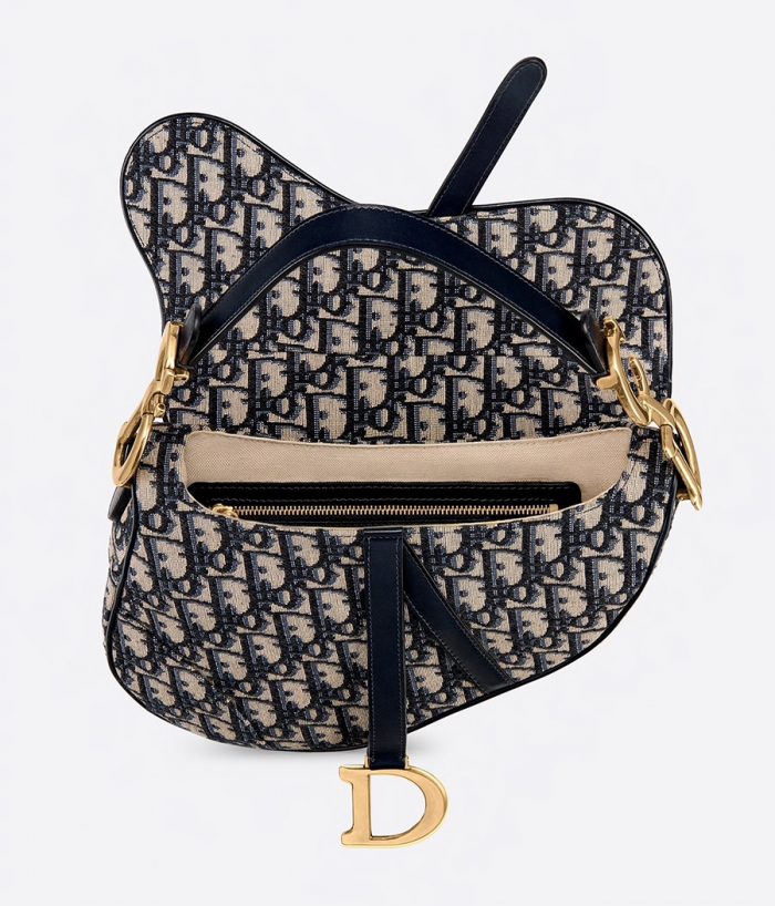Dior-saddle-Oblique-jacquard-interior