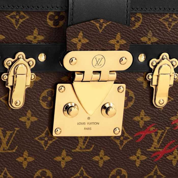 BOLSO PETITE MALLE LOUIS VUITTON DETALLES