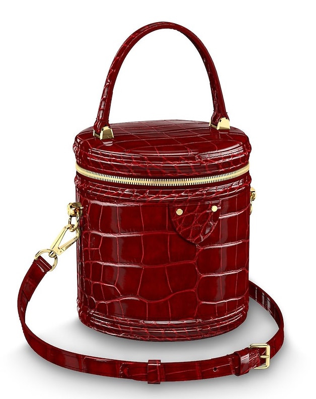 louis-vuitton-cannes-piel-cocodrilo-brillante-rojo-carmín