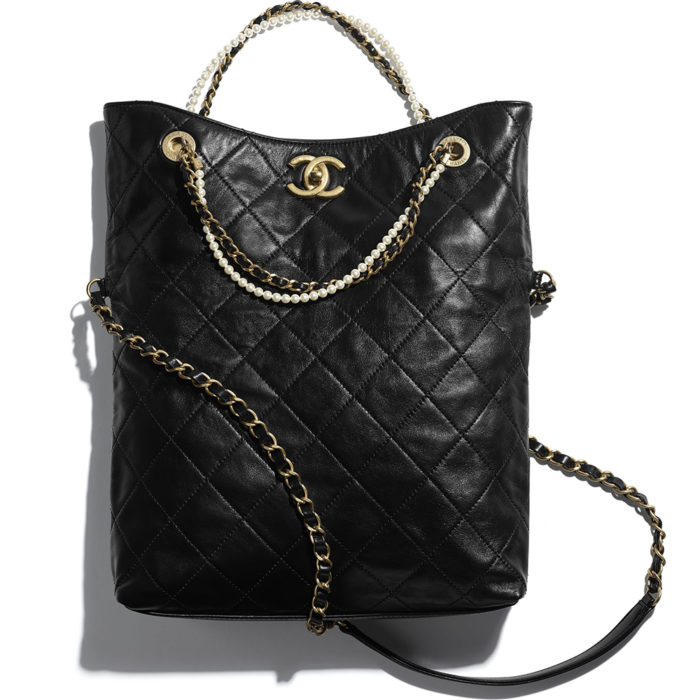 Bolso-Chanel-shopping-piel-ternera-perlas