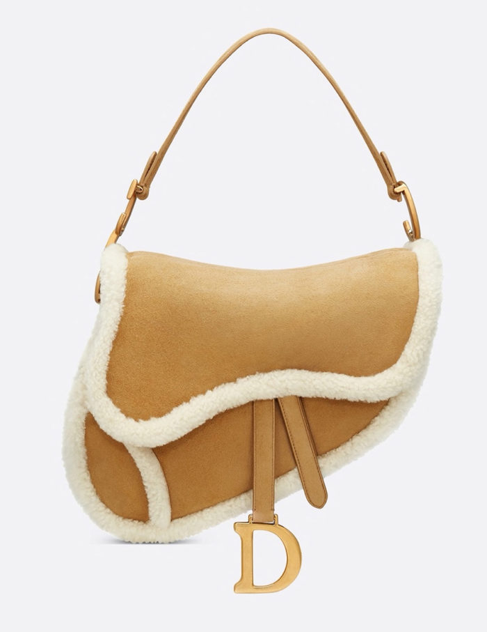 bolso-Dior-saddle-Borreguillo cámel