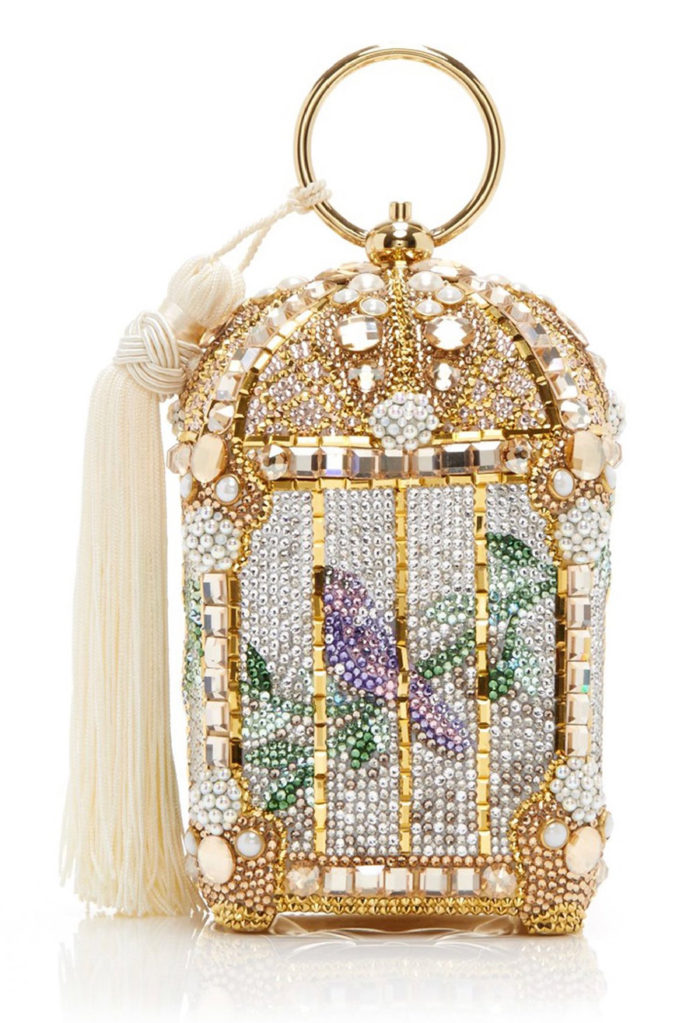 BIRDCAGE GILDED judith leiber