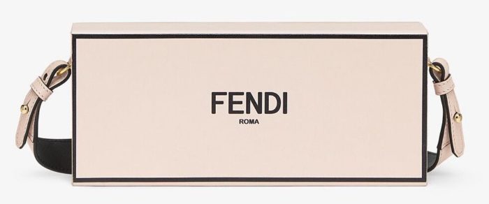 Bolso Fendi Horizontal Box rosa