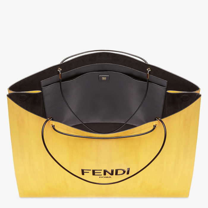 Bolso Shopping Fendi Pack grande interior