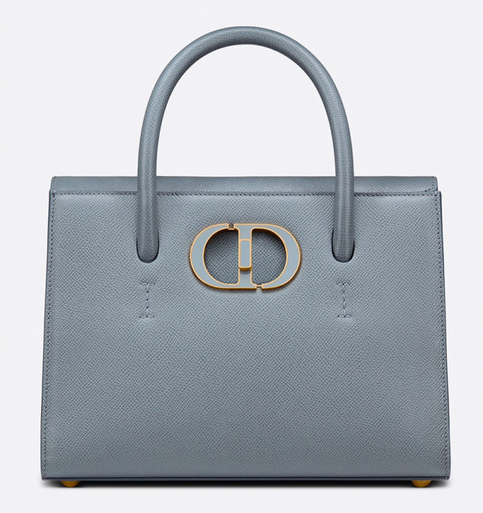 Dior-Bolso-St-honoré-azul-piel-granulada