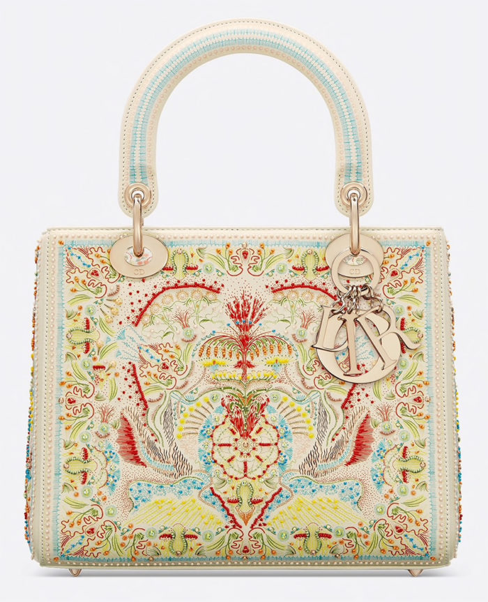 Lady Dior estampada con bordado Dior In Heart Lights