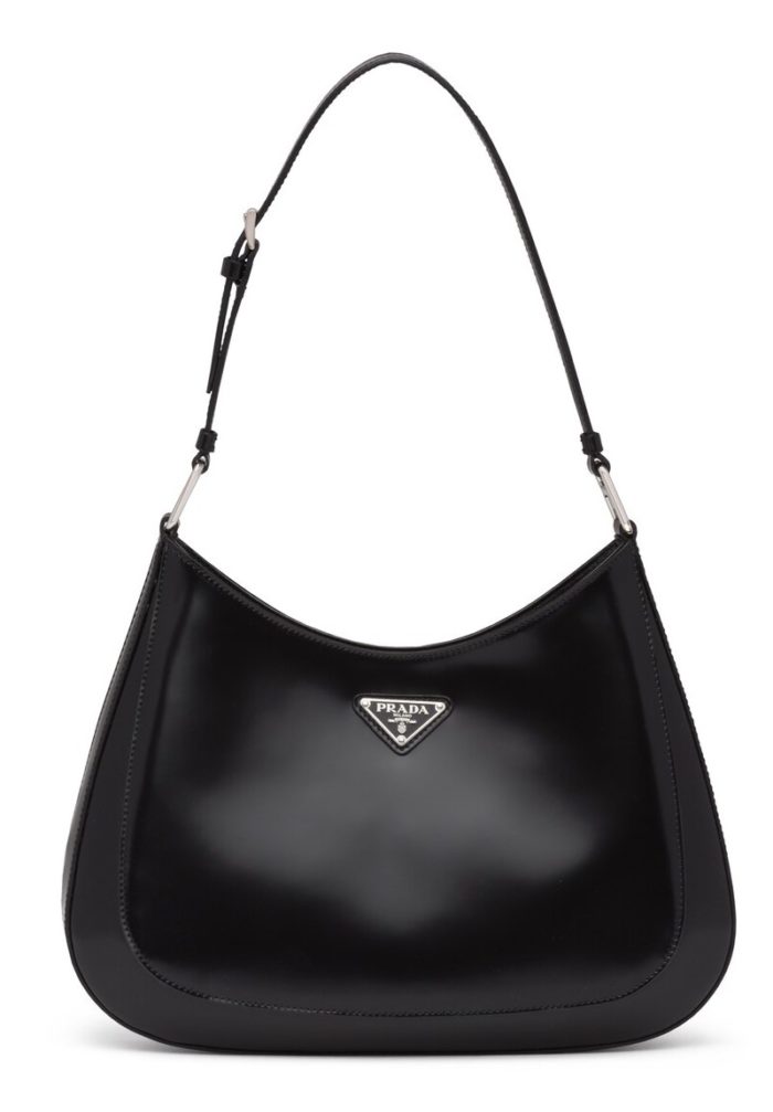 Prada Bolso Cleo negro bandolera