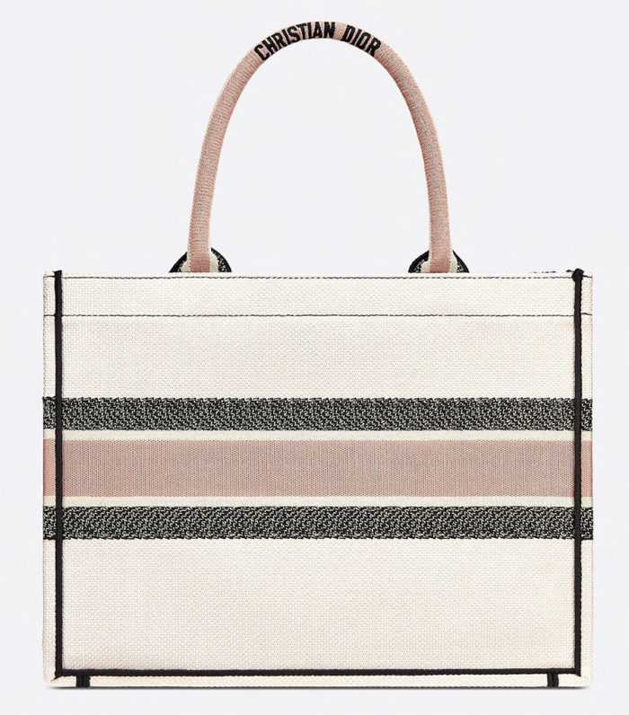 Dior Book Tote Mille Fleurs multicolor parte posterior