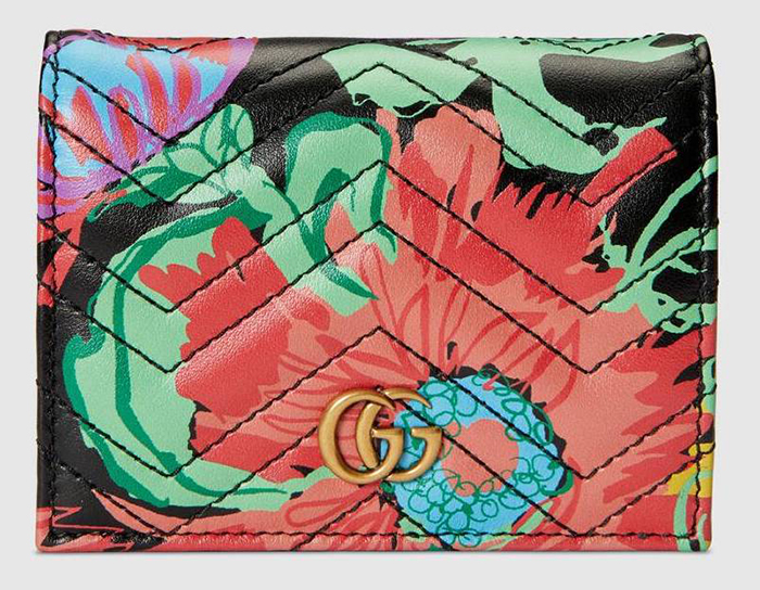 Ken Scott print GG card case wallet