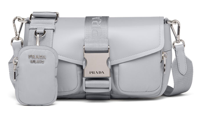 Bolso Prada Pocket gris