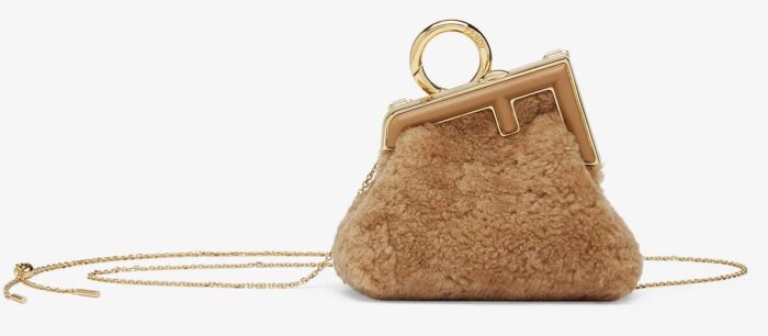 Bolso Fendi First nano de lana