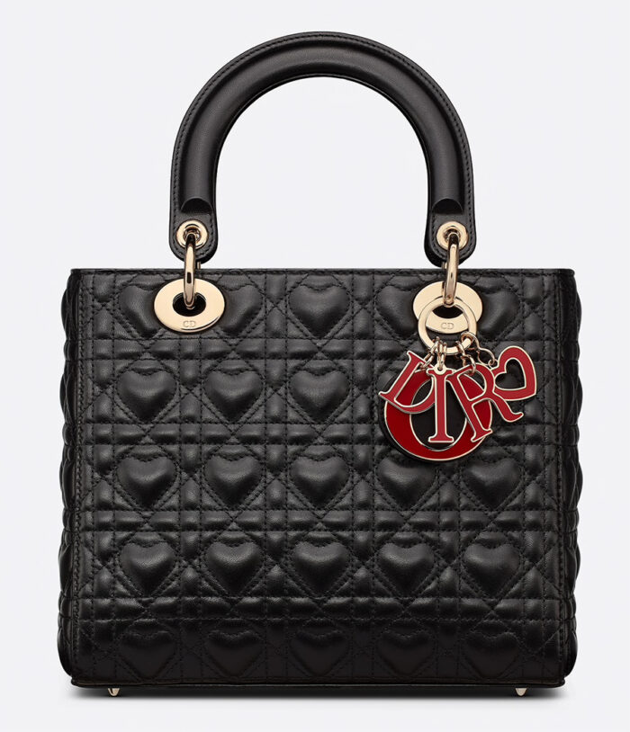 Bolso_Lady_Dior_Dioramour_mediano_negro